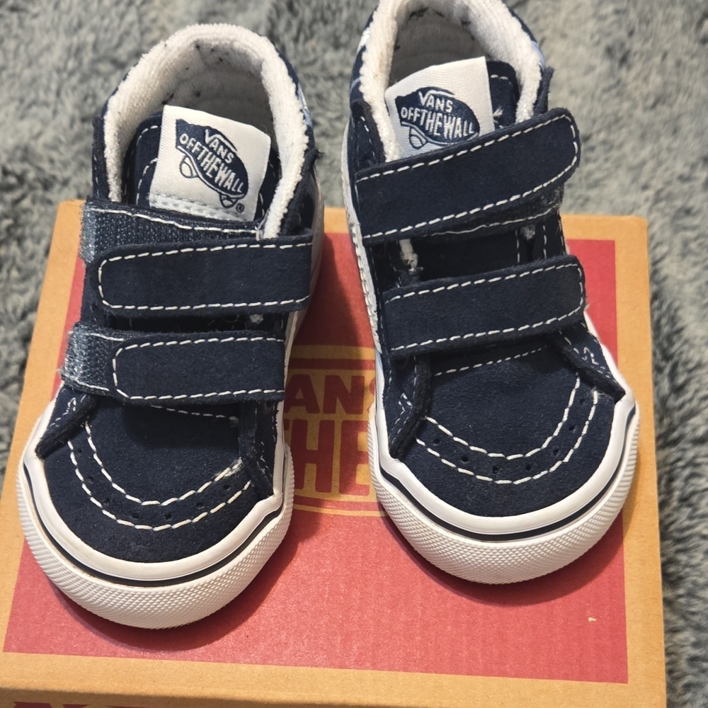 Vans Kids Dark Blue Sneakers